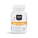 365 ved hele matmarkedet, høy potens Beta-Caroten, 7500mcg vitamin A, 100 vegansk kapsler