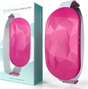 Slimpal Bærbar oppvarming Pad for periode krammer, elektrisk trådløs rygg Belly Waist Varmepad for Menstruell Cramp Relief, Oppladbare bærelige varmebelte gaver for henne kvinner jente kone, mørk rosa