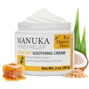Super naturlige varer Manuka Honning Cream (2oz) – Hydrating Lotion for alle hudtyper egnet for barn og voksne | Moisturizing Body Cream med ekte Manuka Honning Aloe Vera Juice og Cocoa Butter
