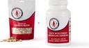 Dairyland American Ginseng Slices 4 oz og Capsules 75 ct Pack av Wisconsin Ginseng – Direkte fra Farmer til Forbruker