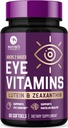Øyevitaminer & Mineral Supplement - Inneholder sink, kobber, lutein, & Zeaxanthin, støtter tørr øyestrekning, visjon helse for voksne, ikke-GMO, Vegan øyepleie piller og mineraler kosttilskudd - 60 kapsler