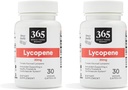 Hele matmarkedet 365, Lycopen 20 mg, 30 greve (pakke på 2)