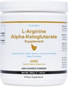 Simplesa AAKG Arginin pulver, L-Arginine Alpha-Ketoglutarate Supplement, 2000mg Per Serving, støtter hjerne helse, minne, fokus og sunn aldring prosesser, 250g pulver Supplement