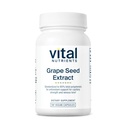 Vital Nutrienter Grape Seed Extract 100 mg Potent Antioksidant og støtte for sirkulasjon, kavaleri, og ven helse | Gluten, Dairy, Soya Gratis | Ikke-GMO | 90 Kapsler