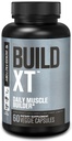 Jacked Factory Build-XT Daily Muscle Builder & Performance Enhancer - Muskelbygging Supplement for muskulær styrke og vekst | Varemerkede ingredienser Peak02, ElevATP, & Astragin - 60 Veggie Piller
