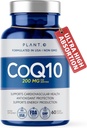 CoQ10 200mg Softgels ǀ Premium Rapid Release Coenzym Q10 ǀ hjertetilskudd, energiproduksjon, immunstøtte ǀ 60 flytende kapsler