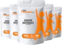 BulkSupplements.com Natrium Askorbat pulver - for immunstøtte, Natrium Askorbat Vitamin C - Buffered Vitamin C, Glutenfri, 2000 mg per servering, 5kg (11 lbs) (Pack of 5)