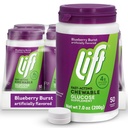 Hiss Glucose | Fast-Acting Glucose Chewable Energy Tabletter | Blåbær | 50 ct Jar (Pack of  6))