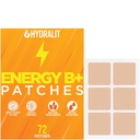 Energi patch for voksne menn kvinner Topisk Daglig wellness Awake B12 Patches Uunngåelige naturlige ingredienser øker tidsavlastet formel lang-lastende hud reise vennlig 72 Pack