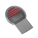 Lice Comb - Profesjonell rustfritt stål Comb for effektiv hodelus behandling (farge mai Vary) (pakke med 1)