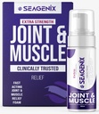 Ekstra styrke muskel + leddskum - Magnesium | Boswellia | Arnica | Formula - ledd og muskel relief - Ease inflamede ledd og muskler - alle naturlige – ledd + muskel relief