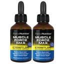 Muskelkraft styrke og utholdenhet Spray formel, 2 flaske pakke, 175 mg proprietær vekst formel, 2oz per flaske
