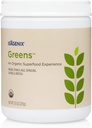 Isagenix Organic Greens, Superfood Drink Mix av Phytonutrient Drink Blande med organisk Spinat, Kale, Spirulina, Chlorella, Broccoli og mer å støtte Diett - 270 Grams (30 Serveringer)