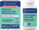 WELMATE Recovery Bundle: Natriumkloridetabletter, 300ct + 4% Lidocaine Numbing Patch 30 ct