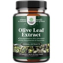 Potent Olive Leaf Extract Capsules - høy styrke antioksidant Supplement med ren Olive Leaf med 20% Oleuropein - Herbal hjerte helse Supplement - Vegan Non-GMO & Glutenfri (1 måneds forsyning)