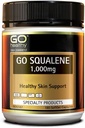 Go Healthy Go Squalen Hud støtte, antioksidant beskyttelse, kolesterol nivå støtte 1000mg 180 Softgel Caps