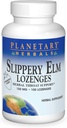 Planetary Herbals Slippery Elm Strawberry Lozenges, Herbal Throat støtte, 100 Lozenge
