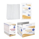Dynarex Olje Emulsjonskjoler, sårpleie, Absorbent, 5\" x 9\" Sterile Knittet Gauze Dressing med emulsjonsblanding av petrolatum og solflowerolje, 6 bokser med 12 oljeemulsjonskjoler