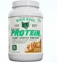 Svart Magisk Plant-kilde 100% Vegansk Protein - Keto, Lavt sukker, Dairy Free Protein - Pre/Post Trening - Peanut Smør - 20g Protein - 2 LB