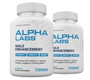 Zonata (2 Pack) Alpha Labs kosttilskudd for menn, naturlig forbedre ytelse, utholdenhet og energinivå, naturlige formel til å opprettholde energi og ytelse nivåer (120 tabletter)