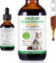 Cat Accelerator Relief - naturlige laxative dråper med Pumpkin Fiber & Probiotika, Vet-formulert for rask bovel støtte, hårball relief, enkel flytende dosering, kylling flavor