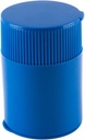 Ezy Dose Pill Crusher og Grinder | Crushes piller, vitaminer, tabletter | Oppbevaringssammenligning | Flyttbar drikkekopp | Blå