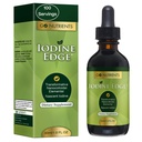 Go Nutrients Iodine Edge – Økologisk Nascent Iodine Liquid Supplement for Thyroid Support, Energi, Immun & Kognitiv Helse – Høy Absorpsjon Dråper - Naturlig Tinktur for kvinner og menn – 1 oz