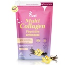 Fuel Multi Collage Peptider pulver – 20g Hydrolysert Collage I, II, III, V & X for hår, hud, negler og felles støtte – bedre absorpsjon – Keto & Glutenfri, fransk Vanila 8.67oz