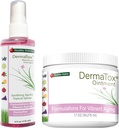 Sunn Habits DermaTox Bundle - 4oz Topical Spray og 1.7oz Ointment - Alt naturlig, alt formål, sikker og effektiv hudfornøyelse