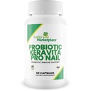 Probiotika Keravita Pro Nail - Probiotic Immune Support for å støtte kroppen til naturlig å forsvare mot sopp - Fremme Clear Nails - Støtte Sunn Gut Microbiome til å hjelpe immunrespons