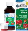 Bactimicina barnevæske - barnemedisin - alder 6 og over - Søt Cherry Flavor - 4 Fl OZ