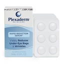 Plexaderm Rapid Reduksjon Eye Serum - Visuelt reduserer under-Eye poser, Wrinkles, mørke sirkler, fine linjer & Crows føtter umiddelbart, Anti Aging Wrinkle Remover for ansikt, 30 enkelt bruk Pods