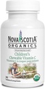 Nova Scotia Organics Barne Chewable Vitamin C (30 Chewable Tabletter); Certified Organic; Vegansk, Organisk Acerola Berries
