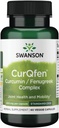 Swanson Controlled Release Curqfen Curcumin/Fenugreek Complex 60 Veg Kapsler
