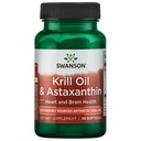 Swanson Efa Krill Olje & ASATAXANTHIN 30 SGELS