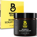 The Beard Club Biotin Beard Cream - Moisturizing og Hydrating Shea Beard Butter for sunnere ansiktshår og hud