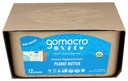 GoMacro MacroBar Organic Vegan Protein Bars, Peanut Smør, 2.3 Ounce Bars (pakke med 12)