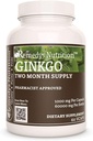 Remedys ernæring Ginkgo Biloba | 1000 mg, 60 Vegan Capsules Herbal kosttilskudd | To måneders forsyning