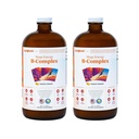 LIQUIDHEALTH Mega Energy Metylert B-kompleks, voksen flytende vitamin Supplement - Øk energi, lindre stress og tretthet, immunstøtte, hjerte og gut helse - laget i USA, vegansk, sukkerfri (2 pakke)