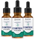 Riktige Laboratories (3 pakke Cortexi øredråper Cortexi sunn Eardrum olje støtter sunn øre Premium blanding av essensielle oljer 3 flasker