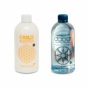 Monoatomisk gull Ormus og sink frekvensløsning, 500 ML Hver, Naturlig Patagonia sjømineraler og naturlig sink Boost, Kit-magnesium, sink, kalsium, jern, Kalium og fosfor fra Havet