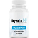 Thyroid Daily - Den første næringsrik Complete Multi Designet for optimal Thyroid helse. Thyroid Daily er iodine gratis w/ 19 Thyroid daglige essensielle næringsstoffer for Thyroid støtte.