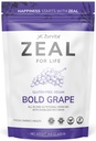Zurvita - Zeal for livet - Bold Grape Flavor - Daglig ernæringstilskudd for vitalitet, immunitet, og total velvære - 30-dagers velværepose, 420 gram