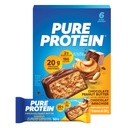 Pure Protein Bars, Glutenfri, Snack Bars, Sjokolade Peanut Smør, 50 gram, 6 greve, { Importert fra Canada}
