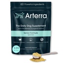 Senior Dog Powder Supplement & Food Topper – 63 Ingredienser for felles, Gut, Immun & Hjerne Helse – Daglig Longevity Multivitamin med glukosamin, probiotika og fiskeolje