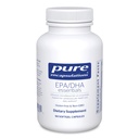 Ren innkapslinger EPA/DHA Essentials - Fish Oil Concentrate Supplement for å støtte kardiovaskulær helse - Premium EPA & DHA Supplement med Omega 3-90 Softgel Kapsler