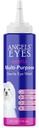 ANGELS' EYES Multi-Purpose Steril Eye Vaske 4 oz Eye Cleaner og renser, Tear Stain Reducer for Allergier, Debras, Mucus, Irritation og Weepy Eyes for alle hunder med borsyre