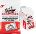 Fisherman's Venn Cough Drops, Cough Suppressant og Sore Throat Lozenges, Original Extra Strong, 10mg Menthol, 480 Drops (12 Pakker på 40)