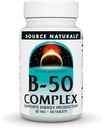 Kilde Naturals B-50 Complex, støtter energiproduksjon* - 50 tabletter