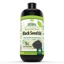 Herbal hemmeligheter Svart Seed Oil Supplement | 16 Oz | 5 G Per Serving | Ikke-GMO | Glutenfri | Laget i USA